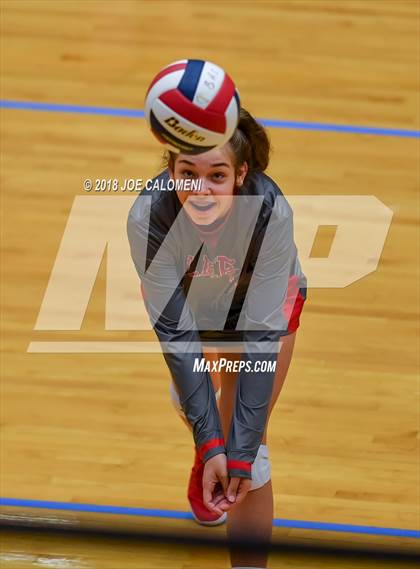 Thumbnail 1 in Boerne-Champion vs Lee [Robert E.] (NEISD Volleyball Tournament) photogallery.