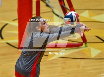 Thumbnail 1 in Boerne-Champion vs Lee [Robert E.] (NEISD Volleyball Tournament) photogallery.