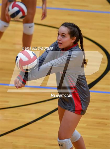 Thumbnail 2 in Boerne-Champion vs Lee [Robert E.] (NEISD Volleyball Tournament) photogallery.