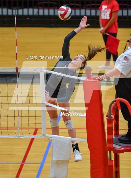 Thumbnail 2 in Boerne-Champion vs Lee [Robert E.] (NEISD Volleyball Tournament) photogallery.