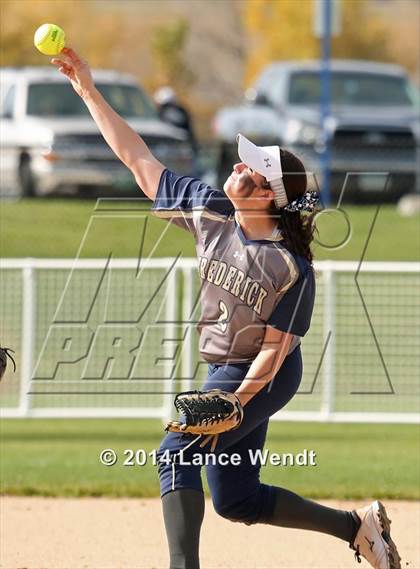Thumbnail 3 in Frederick vs D'Evelyn (CHSAA 4A First Round Playoff) photogallery.