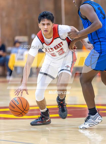 Thumbnail 2 in Half Hollow Hills East vs Eagle Academy (Gary Charles Hoops Classic)  photogallery.