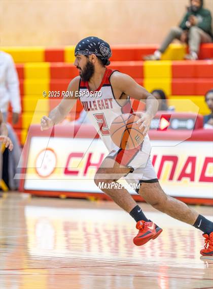 Thumbnail 1 in Half Hollow Hills East vs Eagle Academy (Gary Charles Hoops Classic)  photogallery.