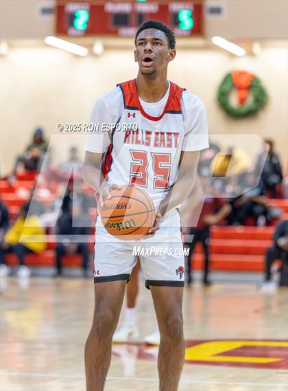 Thumbnail 1 in Half Hollow Hills East vs Eagle Academy (Gary Charles Hoops Classic)  photogallery.