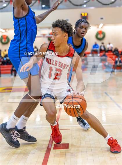 Thumbnail 1 in Half Hollow Hills East vs Eagle Academy (Gary Charles Hoops Classic)  photogallery.
