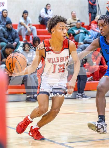 Thumbnail 1 in Half Hollow Hills East vs Eagle Academy (Gary Charles Hoops Classic)  photogallery.