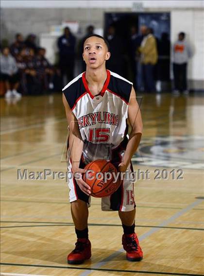 Thumbnail 3 in Skyline vs. San Leandro (I Have A Dream Classic) photogallery.