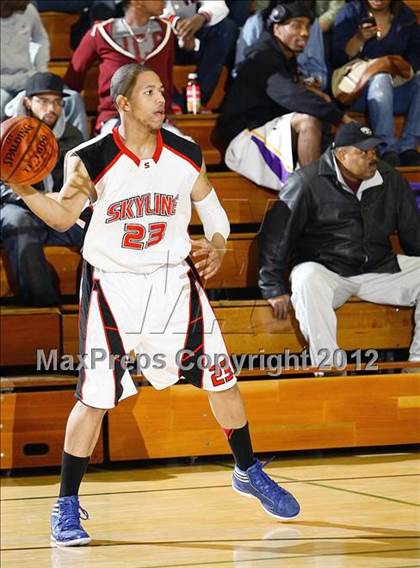 Thumbnail 1 in Skyline vs. San Leandro (I Have A Dream Classic) photogallery.