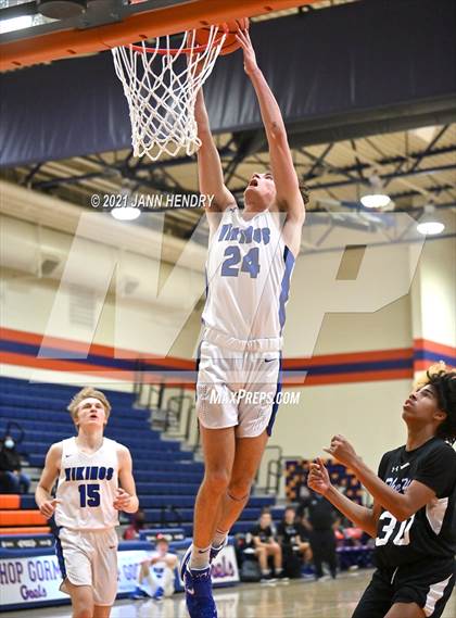 Thumbnail 1 in Pleasant Grove vs. Trinity Christian (Tarkanian Classic) photogallery.
