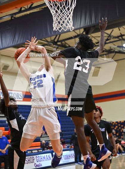 Thumbnail 1 in Pleasant Grove vs. Trinity Christian (Tarkanian Classic) photogallery.