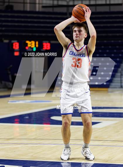 Thumbnail 3 in Wayne Trace vs. West Noble (PSM Holiday Shootout) photogallery.