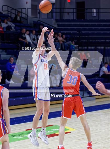 Thumbnail 3 in Wayne Trace vs. West Noble (PSM Holiday Shootout) photogallery.