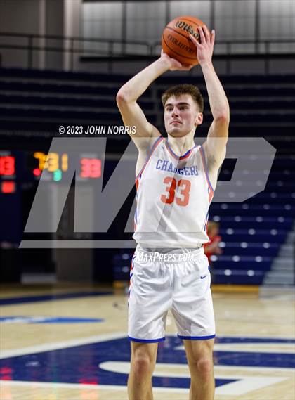 Thumbnail 1 in Wayne Trace vs. West Noble (PSM Holiday Shootout) photogallery.