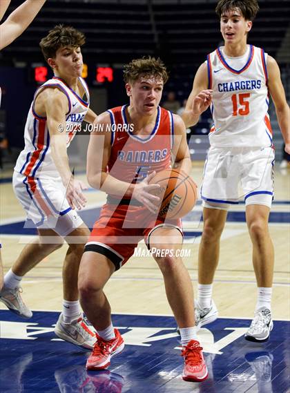 Thumbnail 2 in Wayne Trace vs. West Noble (PSM Holiday Shootout) photogallery.