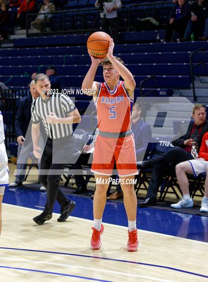 Thumbnail 2 in Wayne Trace vs. West Noble (PSM Holiday Shootout) photogallery.