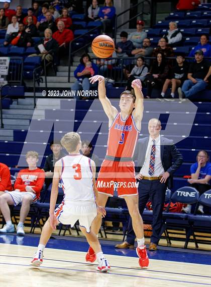 Thumbnail 2 in Wayne Trace vs. West Noble (PSM Holiday Shootout) photogallery.