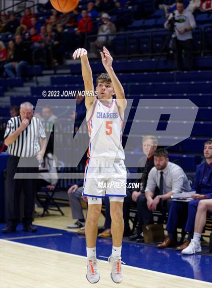 Thumbnail 2 in Wayne Trace vs. West Noble (PSM Holiday Shootout) photogallery.