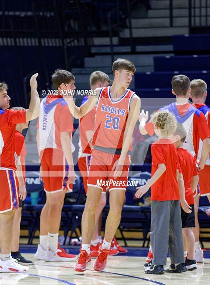 Thumbnail 1 in Wayne Trace vs. West Noble (PSM Holiday Shootout) photogallery.