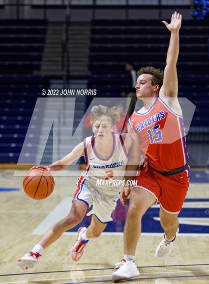 Thumbnail 2 in Wayne Trace vs. West Noble (PSM Holiday Shootout) photogallery.