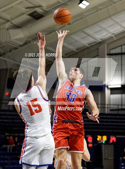 Thumbnail 1 in Wayne Trace vs. West Noble (PSM Holiday Shootout) photogallery.