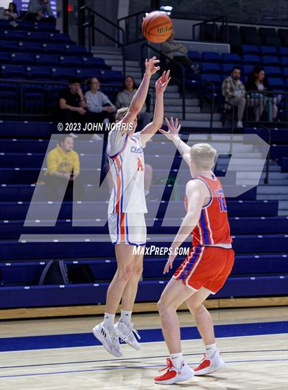 Thumbnail 1 in Wayne Trace vs. West Noble (PSM Holiday Shootout) photogallery.