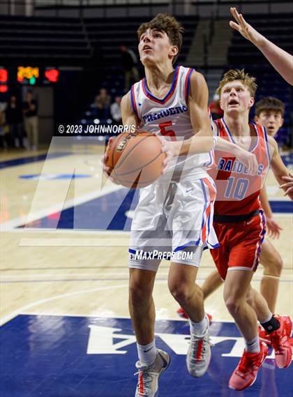 Thumbnail 1 in Wayne Trace vs. West Noble (PSM Holiday Shootout) photogallery.