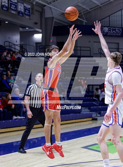 Thumbnail 1 in Wayne Trace vs. West Noble (PSM Holiday Shootout) photogallery.