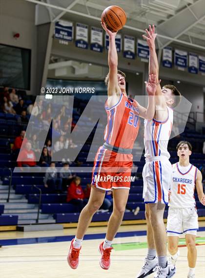Thumbnail 1 in Wayne Trace vs. West Noble (PSM Holiday Shootout) photogallery.