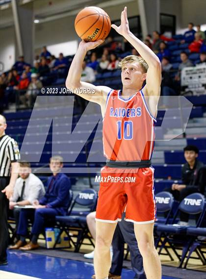 Thumbnail 3 in Wayne Trace vs. West Noble (PSM Holiday Shootout) photogallery.
