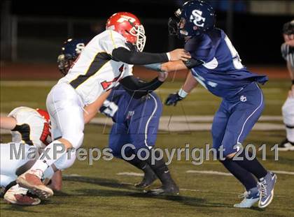 Thumbnail 1 in Paraclete vs. Sierra Canyon (CIF SS East Valley Division Final) photogallery.