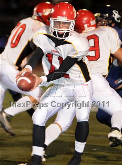 Thumbnail 2 in Paraclete vs. Sierra Canyon (CIF SS East Valley Division Final) photogallery.