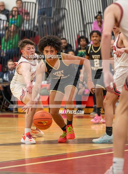 Thumbnail 3 in West Hempstead vs Pierson (NYSPHSAA Class B Regional Semifinal) photogallery.