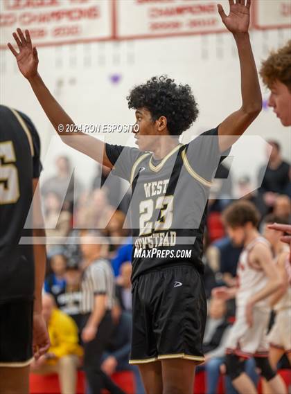 Thumbnail 1 in West Hempstead vs Pierson (NYSPHSAA Class B Regional Semifinal) photogallery.