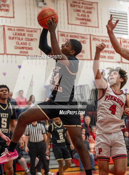 Thumbnail 2 in West Hempstead vs Pierson (NYSPHSAA Class B Regional Semifinal) photogallery.