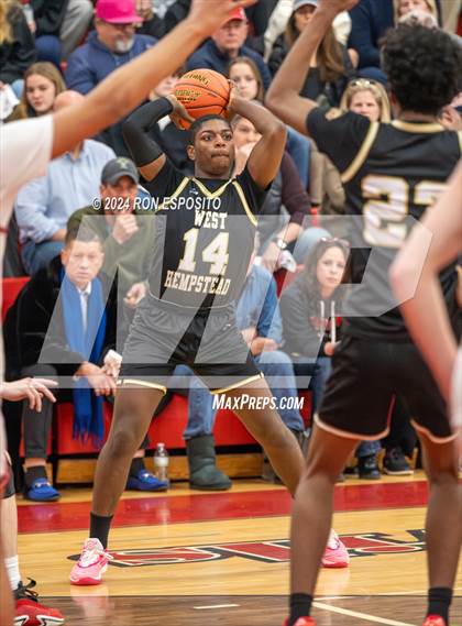 Thumbnail 1 in West Hempstead vs Pierson (NYSPHSAA Class B Regional Semifinal) photogallery.