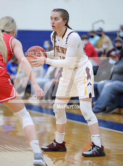 Thumbnail 2 in Peebles vs Berne Union (OHSAA D4 Regional Semifinal) photogallery.
