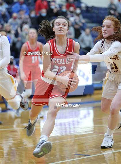 Thumbnail 2 in Peebles vs Berne Union (OHSAA D4 Regional Semifinal) photogallery.