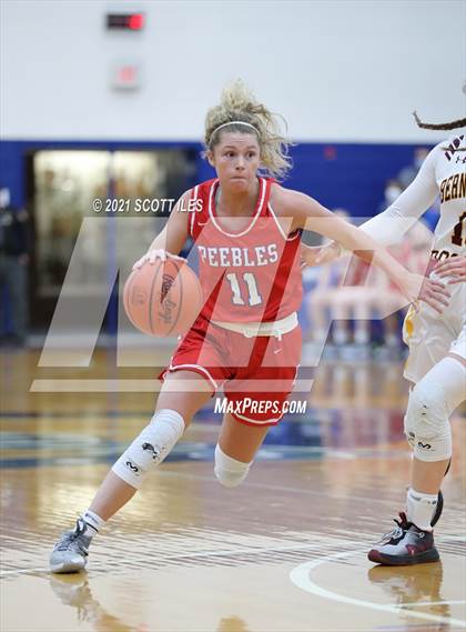 Thumbnail 2 in Peebles vs Berne Union (OHSAA D4 Regional Semifinal) photogallery.