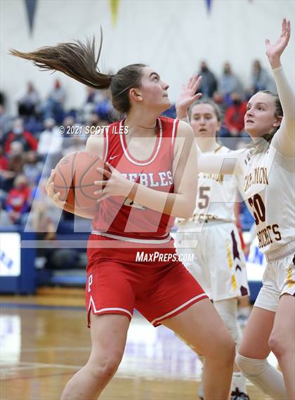 Thumbnail 1 in Peebles vs Berne Union (OHSAA D4 Regional Semifinal) photogallery.