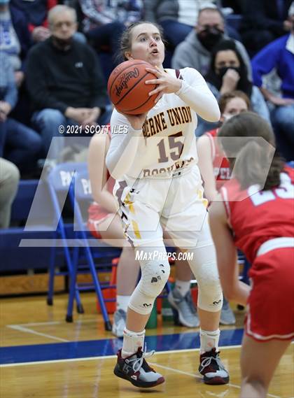 Thumbnail 2 in Peebles vs Berne Union (OHSAA D4 Regional Semifinal) photogallery.