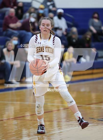 Thumbnail 2 in Peebles vs Berne Union (OHSAA D4 Regional Semifinal) photogallery.