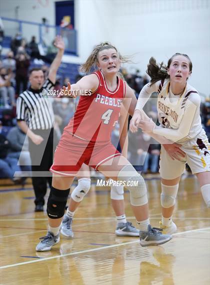 Thumbnail 2 in Peebles vs Berne Union (OHSAA D4 Regional Semifinal) photogallery.