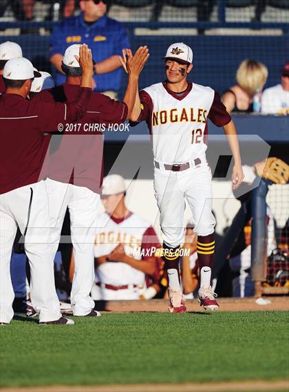 Thumbnail 3 in Nogales vs. Salpointe Catholic (AIA 4A Final) photogallery.