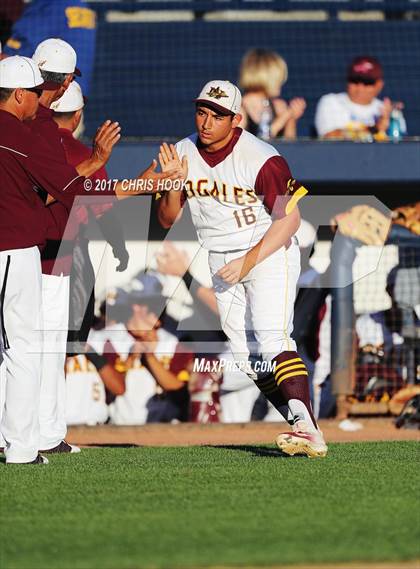 Thumbnail 1 in Nogales vs. Salpointe Catholic (AIA 4A Final) photogallery.