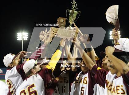 Thumbnail 2 in Nogales vs. Salpointe Catholic (AIA 4A Final) photogallery.