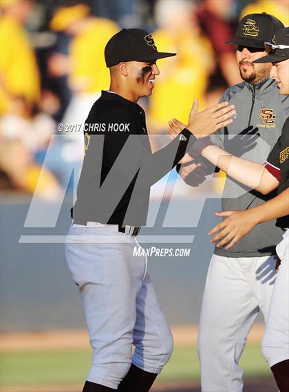 Thumbnail 1 in Nogales vs. Salpointe Catholic (AIA 4A Final) photogallery.