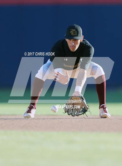 Thumbnail 2 in Nogales vs. Salpointe Catholic (AIA 4A Final) photogallery.