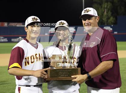 Thumbnail 1 in Nogales vs. Salpointe Catholic (AIA 4A Final) photogallery.
