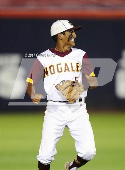 Thumbnail 2 in Nogales vs. Salpointe Catholic (AIA 4A Final) photogallery.