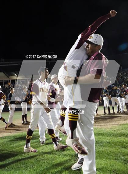 Thumbnail 1 in Nogales vs. Salpointe Catholic (AIA 4A Final) photogallery.